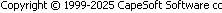 CapeSoft software copyright