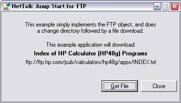 FTP Jump Start screenshot