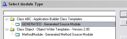 Select Module