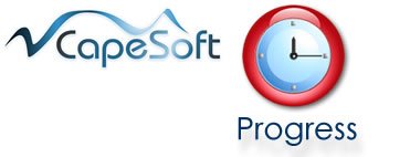 Progress header linked to Capesoft home page