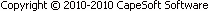 CapeSoft Software copyright