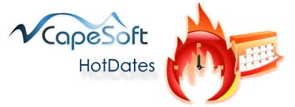 HotDates header linked to CapeSoft home page