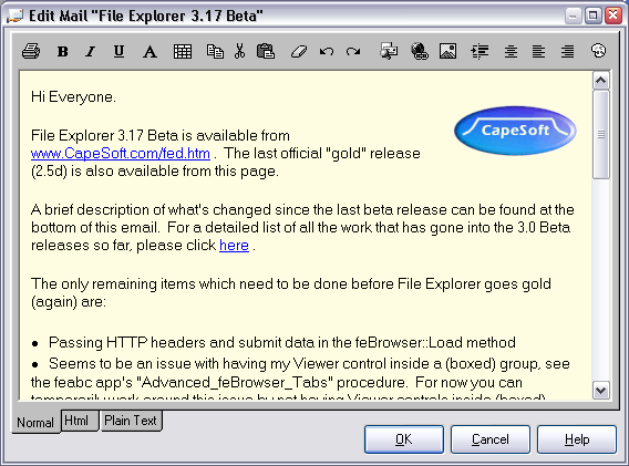Edit Mail Tool